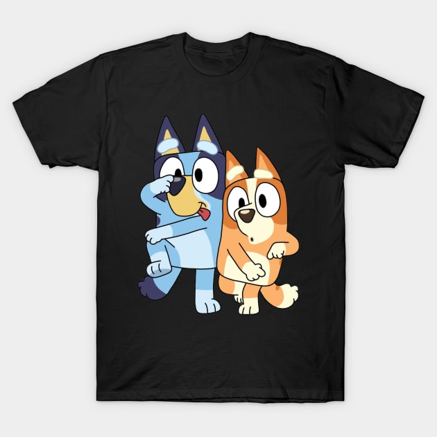 Bluey Funny Design  8 T-Shirt by TrekTales